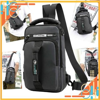 Túi đeo chéo nam đa năng chống nước bền bỉ, Túi chéo nam TC60-D