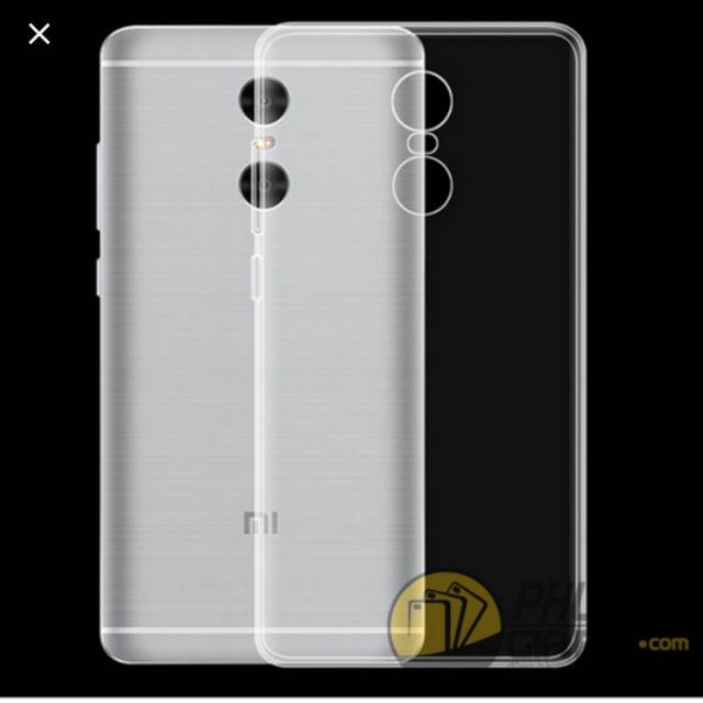 Ốp lưng xiaomi redmi 5 plus silicon dẻo trong suốt siêu mỏng 0.5mm