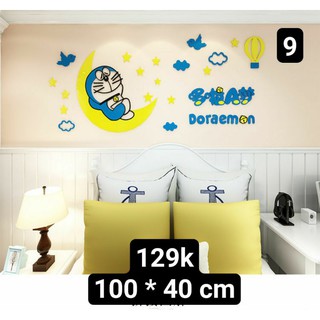 ❌TẤM DÁN TƯỜNG ❌ MICA NỔI DOREMON 🐾🐾