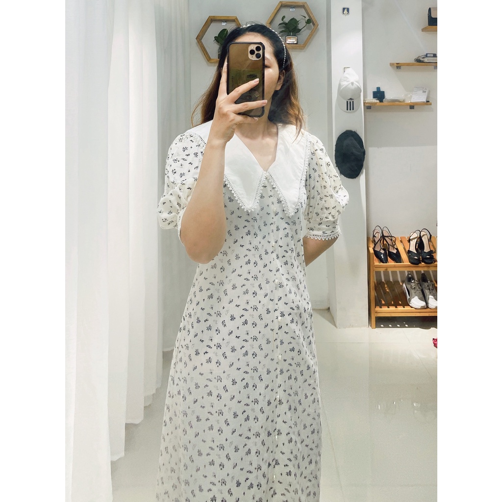 Đầm Form Suông Rộng Chất Linen Sang Trọng – Thanh Lịch