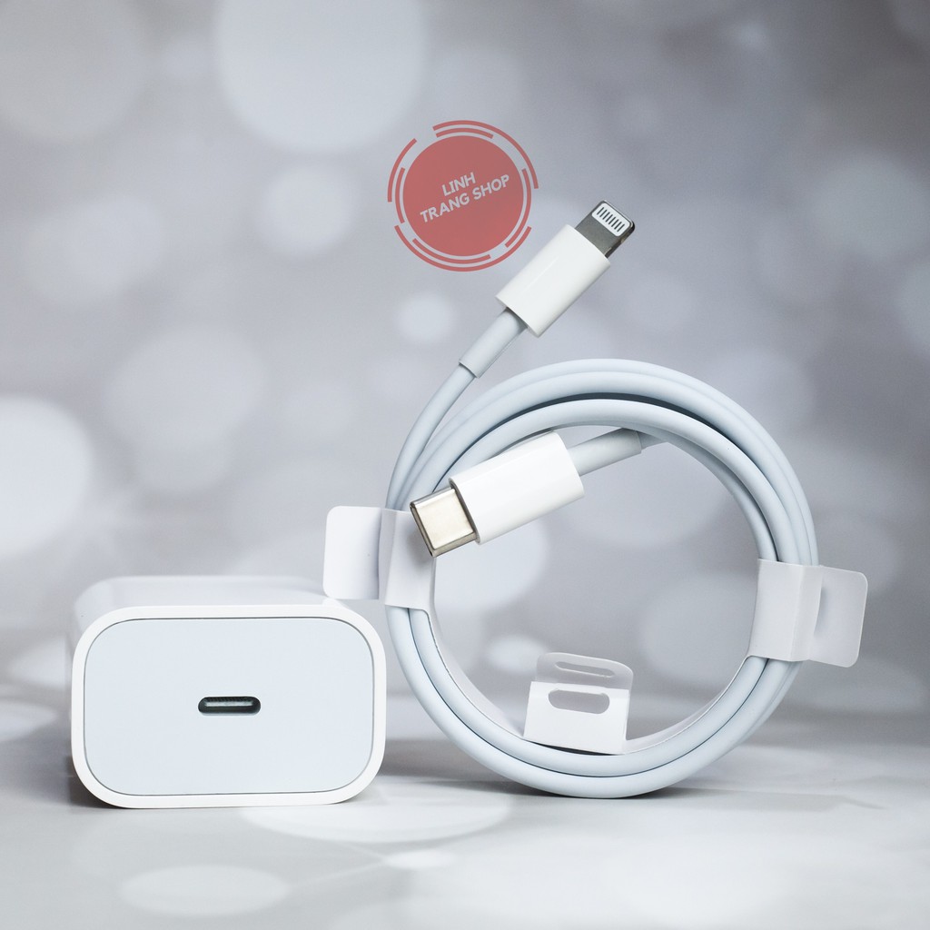 (PD 20W)(BH 12 tháng) Bộ Sạc Nhanh Iphone PD 20W USB-C To Lightning (Hỗ Trợ Công Suất Tối Đa IPhone 12) | BigBuy360 - bigbuy360.vn