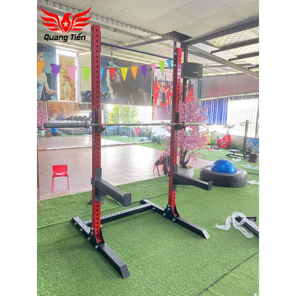 Khung rack tập squat nhập khẩu nặng 95kg