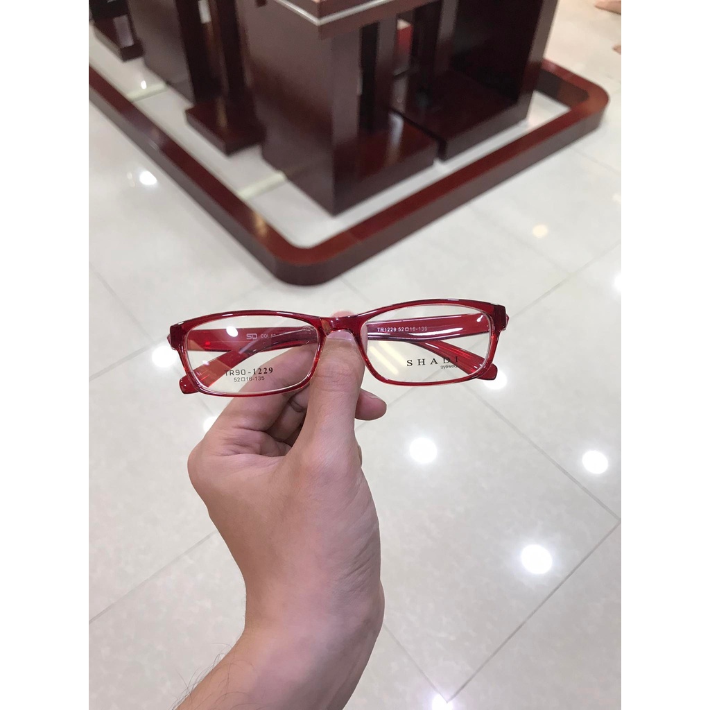 Gọng kính cận Chữ nhật, vuông nhỏ LB Eyewear Shadi TR 1229 - Nhựa Dẻo