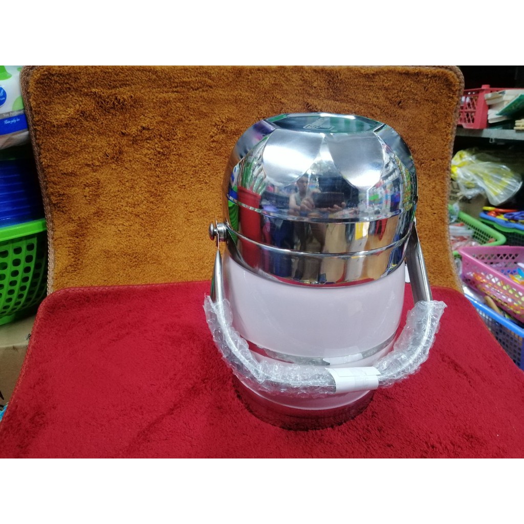 CẶP LỒNG CƠM PHÌNH NẮP BÁT 3 NGĂN INOX 304 ĐÀI LOAN 1,4L, 1,6L,,1,8L