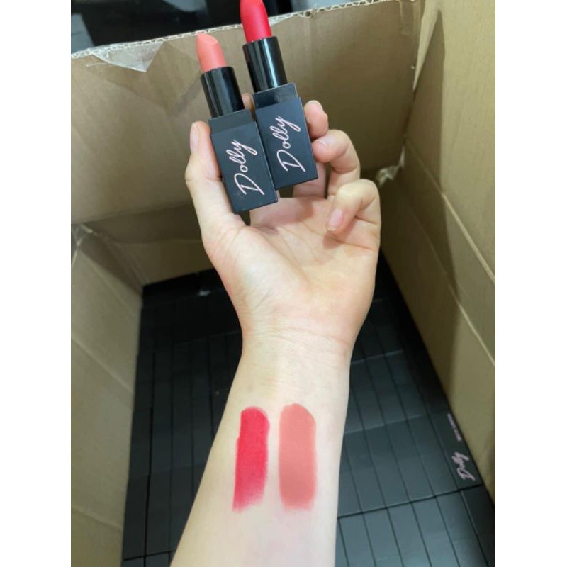 [Nâu sữa] son sáp phủ phấn dolly không chì mềm môi | BigBuy360 - bigbuy360.vn