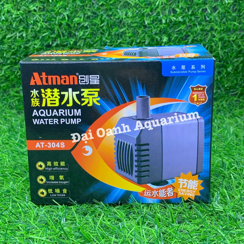 Máy Bơm Nước Bể Cá Atman AT 301S - AT 302S - AT 303S - AT 304S - AT 305S- AT 306S, Bơm chìm siêu êm