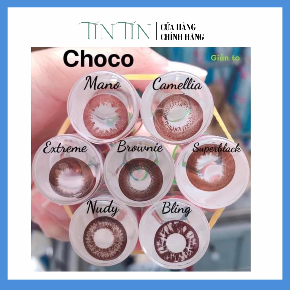 Lens Nâu Choco tự nhiên