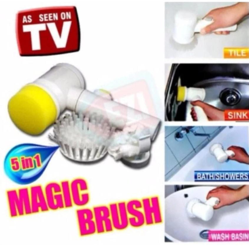 Máy vệ sinh vết bẩn MAGIC BRUSH 5 in 1 - ShopToro