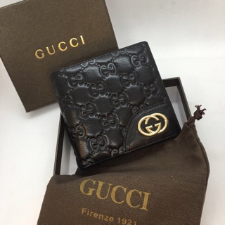 Ví nam bản gập chuẩn hàng da thật full box