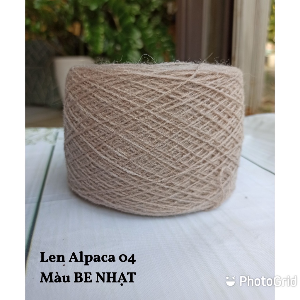LEN ALPACA 100g siêu ấm siêu mềm