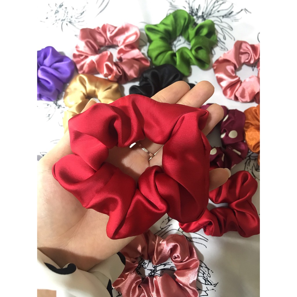 [Bán sỉ- lẻ] Cột tóc Scrunchies