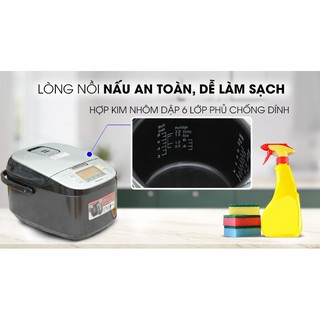 Nồi cơm điện Panasonic 1.8 lít SR-ZX185KRAM [New 100%]