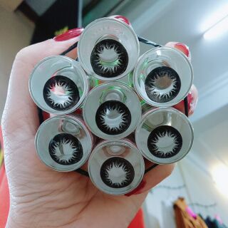 Kính Áp Tròng Màu Đen