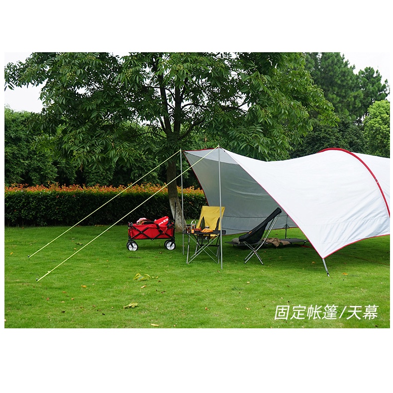 Set 4 Dây Thừng Cột Lều Phản Quang Đường Kính 3.5m 4mm