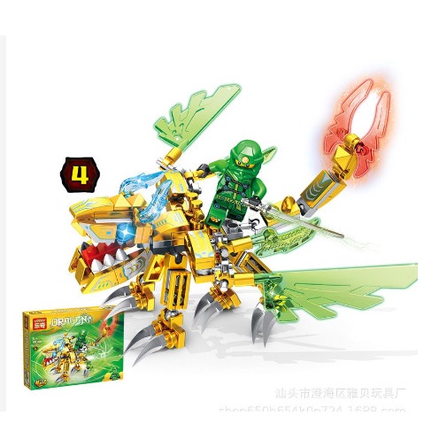 Bộ 🧩🧩🧩🧩Ninjago rồng