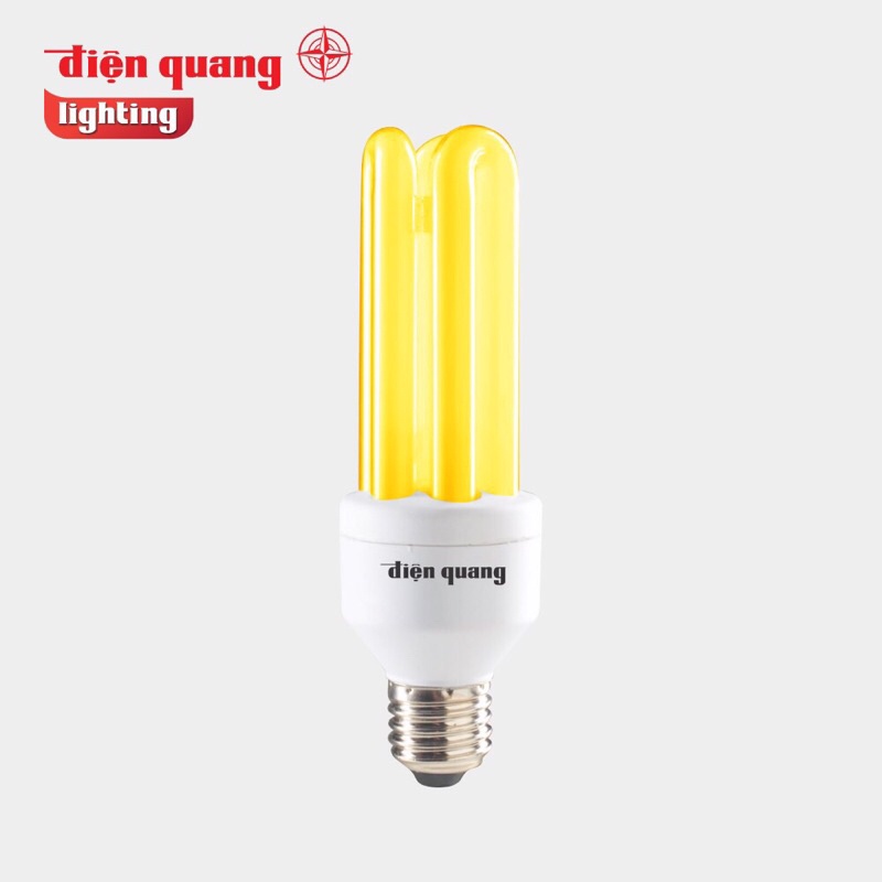 Bóng Đèn Compact Ánh Sáng Vàng 20W chống ẩm Điện Quang.