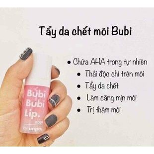 sủi bọt môi tri thâm