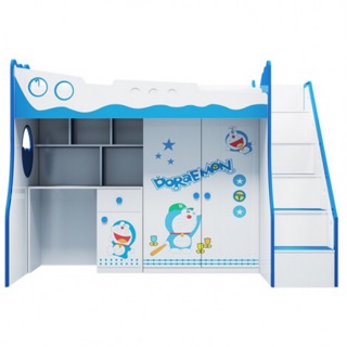 Giường tầng 3 trong 1 Doremon
