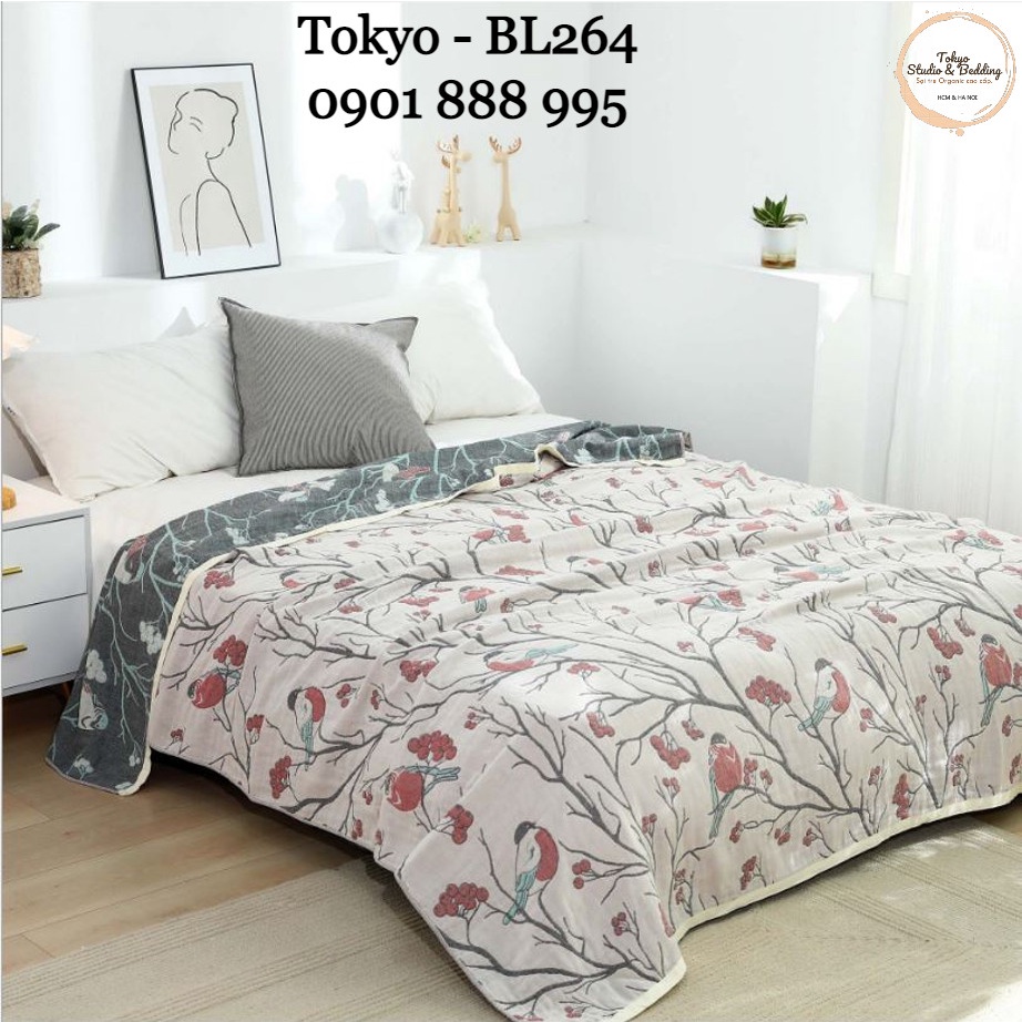 A100_Chăn Xô Organic Cotton Dòng Phổ thông/Basic