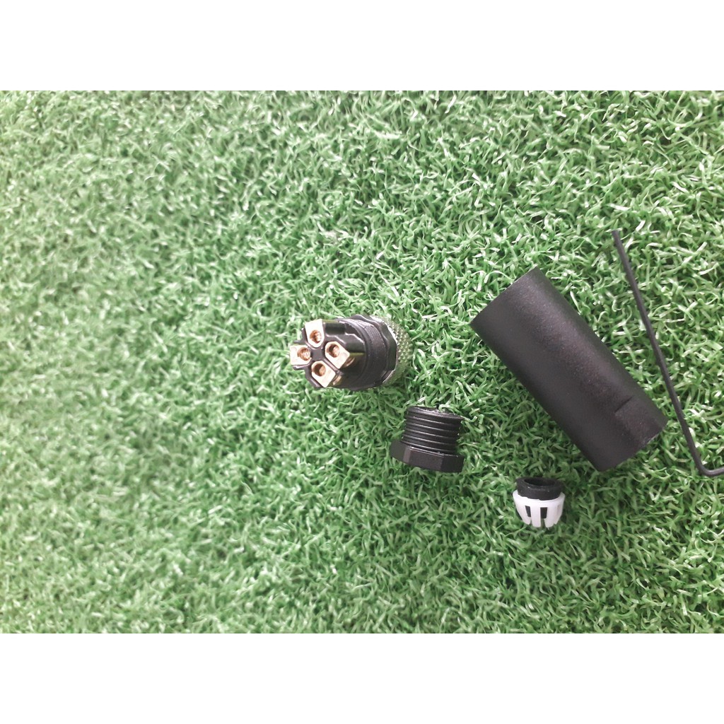 Đầu nối cảm biến M8 4 chân, M8 4 pin loại cái, Jack M8 4pin Female Type DOS-0804-G Part no. 6009974