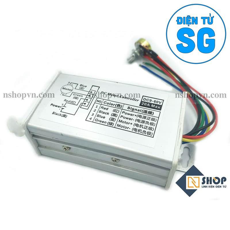 Bộ điều khiển tốc độ động cơ 20A - 0BFH