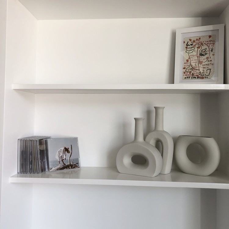 Bình gốm decor phong cách Hàn Quốc