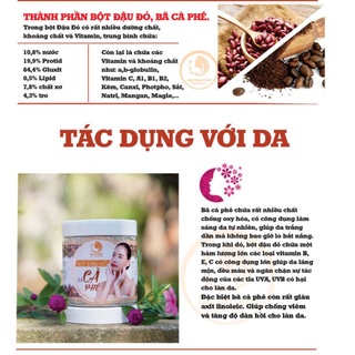 Bột Đậu Đỏ Cà Phê Siêu Mịn Cao Cấp