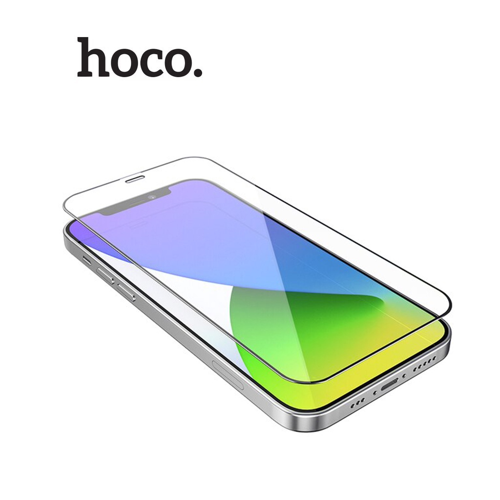 Miếng dán full màn hình Hoco G7 cho iPhone 12/12 Pro chống bám vân tay bảo vệ màn hình điện thoại