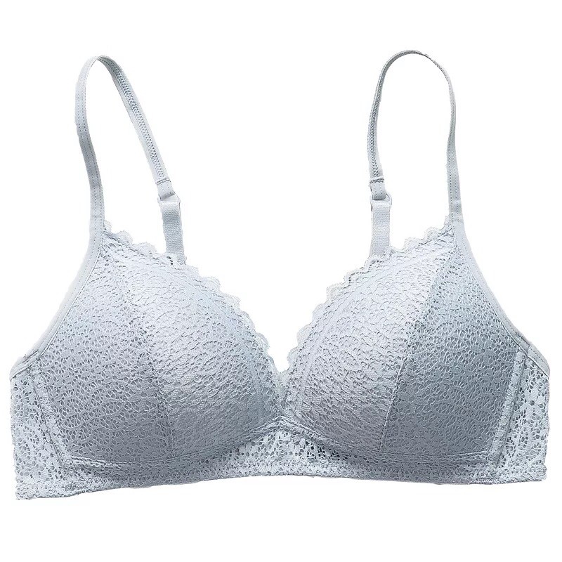 Bộ Đồ Lót (Quần + Áo) Lót Không Gọng phối ren Hàng Quảng Châu Xuất Nhật kèm Túi Zip | BigBuy360 - bigbuy360.vn