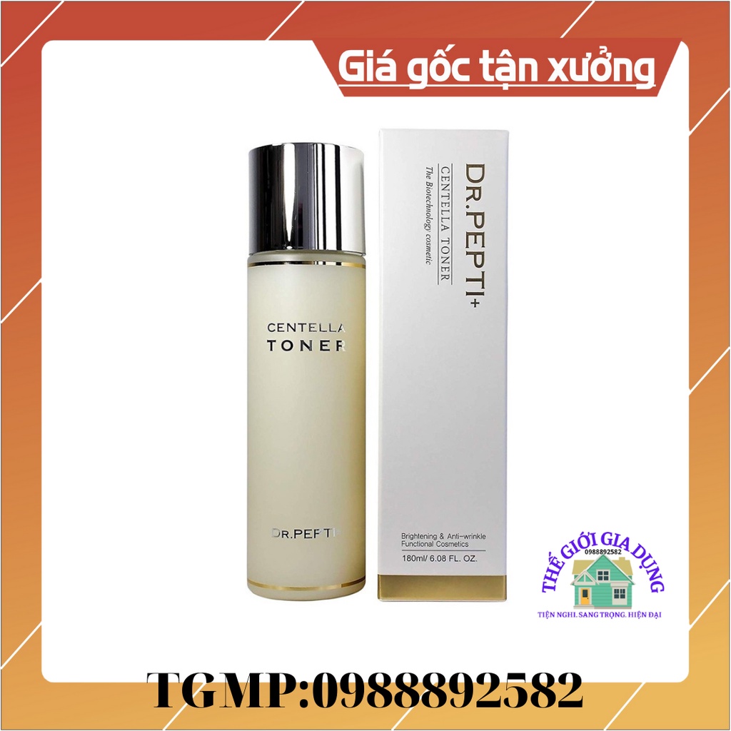 Nước hoa hồng dưỡng trắng căng bóng Toner Dr pepti centella toner .thegioimypham1