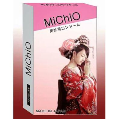 Bao cao su Nhật Bản MICHIO 1 HỘP 12 CHIẾC CHÍNH HÃNG  Size 49 - 52mm - Hộp 12 cái - Bcs Gân Gai Toàn Thân