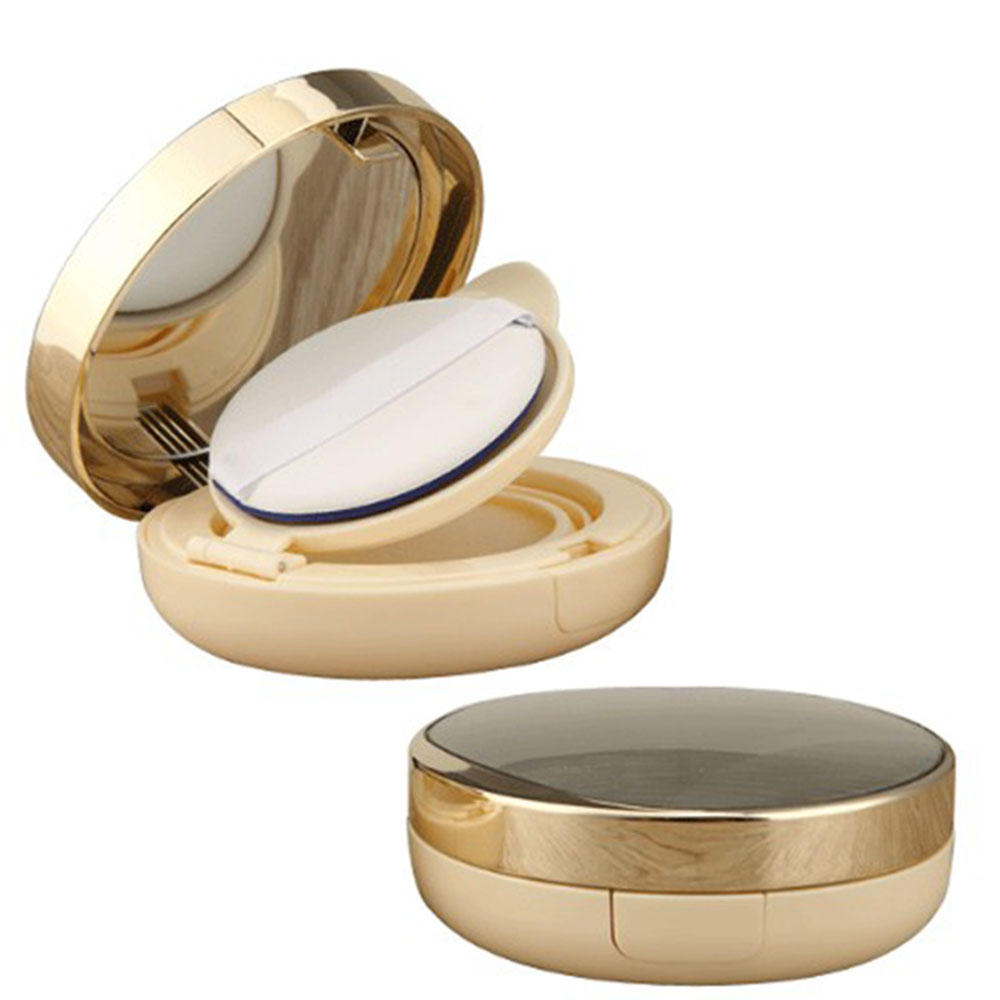 [Hàng mới về] Hộp Rỗng Đựng Phấn Nước Trang Điểm Mặt 15g / 0.5oz Có Gương Thiết Kế Tiện Dụng