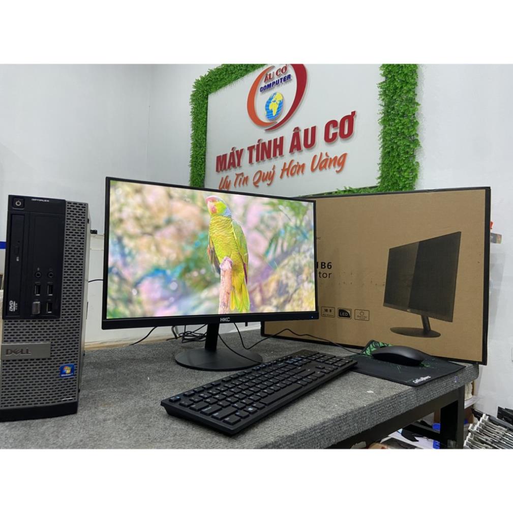 Bộ máy tính Văn phòng Dell Optiplex (Core i7 2600 - Core i5 - Ram 8Gb - SSD 120Gb) Màn hình full viền HKC 22 inch | BigBuy360 - bigbuy360.vn