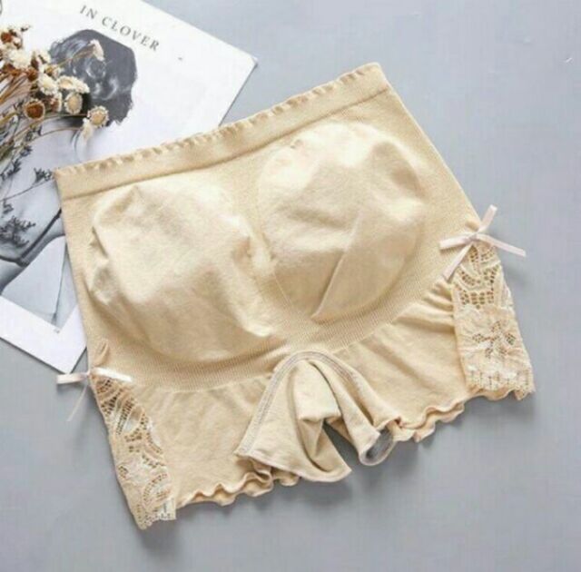 Combo 2 chiếc quần mặc váy nâng mông bo eo siêu tiện lợi cho bạn gái