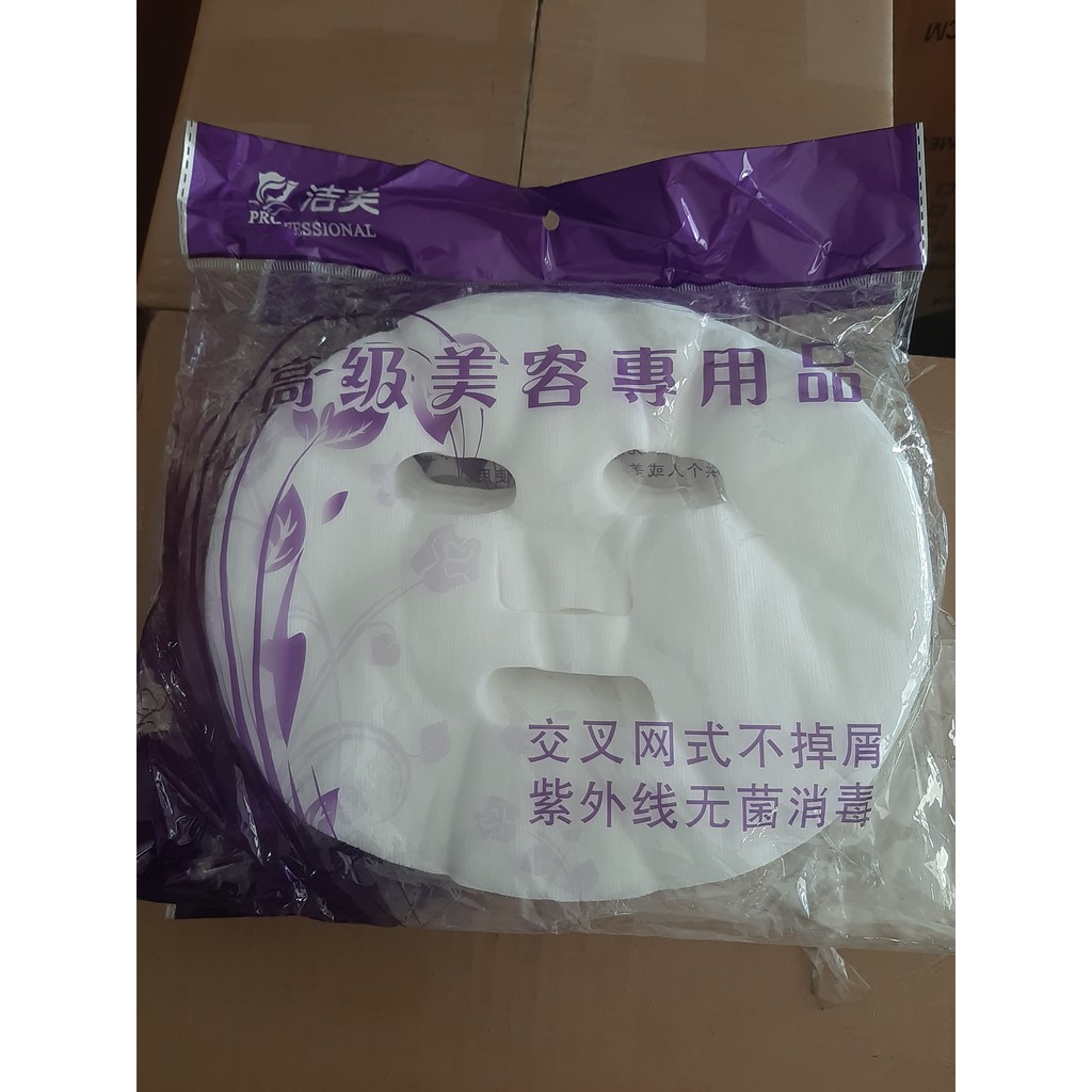 Mặt nạ giấy khô gói 100 miếng