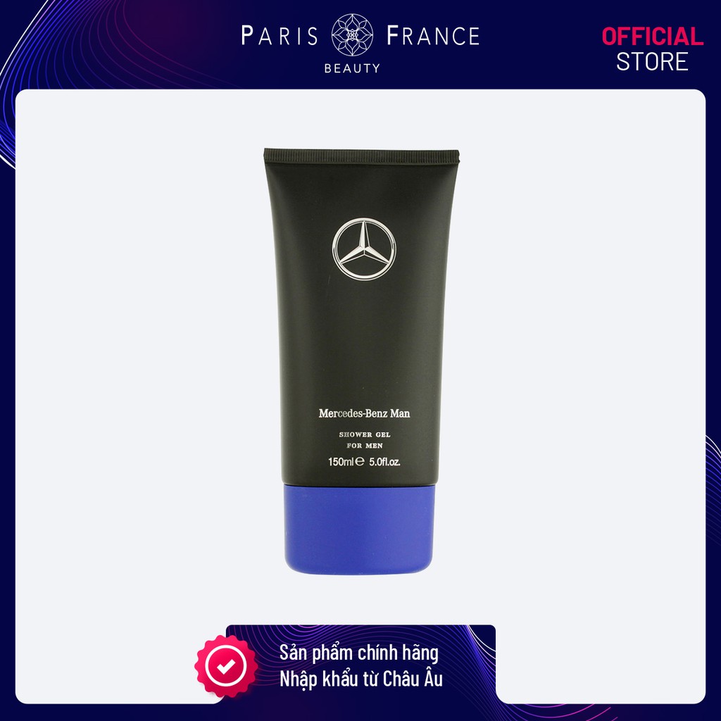 Paris France Beauty - Sữa Tắm Nam Mercedes-Benz Man Shower Gel 150ml