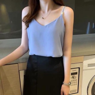 {SALE LỖ GT SO MỚI} ÁO 2 dây lụa satin siêu đẹp