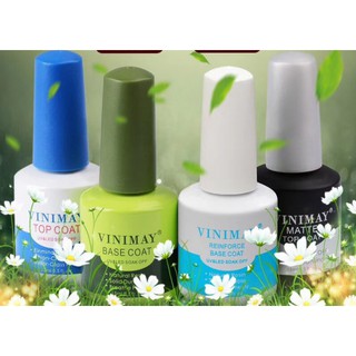 Bộ Vinimay: Top, Base, Cứng Móng, Top Lỳ, Cường Lực, Khử Dầu, Gel Giọt Sương, Gel Loang, ...