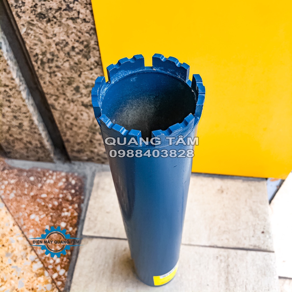 Mũi Khoan Rút Lõi Bê Tông Phi 63 x 370mm Dongcheng