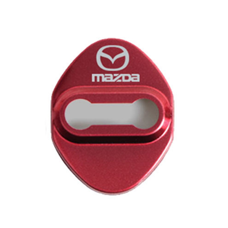 Set 4 Logo Trang Trí Khóa Cửa Xe Hơi Mazda MS Logo 3 For Mazda 6 CX 5 CX-5 2 CX3 CX-7