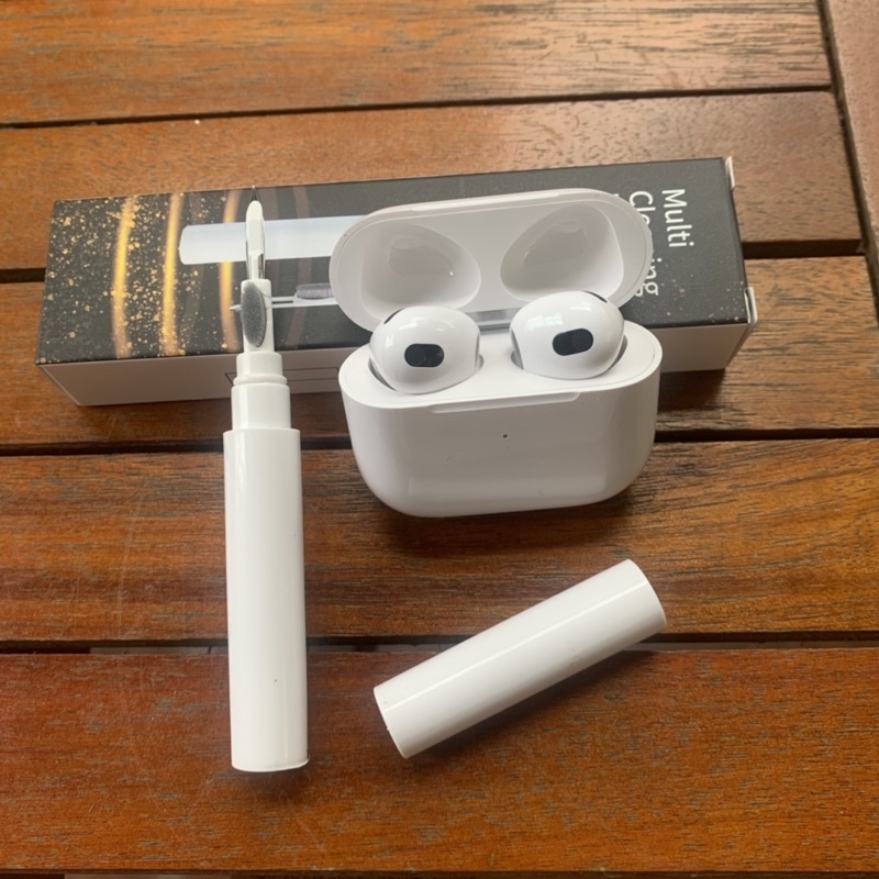 Bút vệ sinh tai nghe Airpod 3 IN 1 bản cao cấp làm sạch sâu, tránh trầy xước