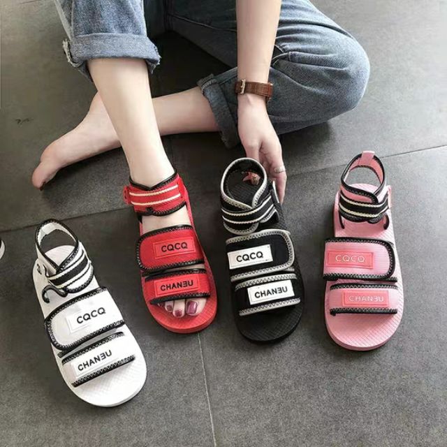 Sandal nữ Velcro hè 2020 ( kèm ảnh thật )