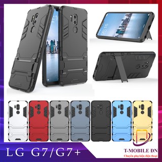 Ốp lưng LG G7/ LG G7 Plus ThinQ 🔥FREE SHIP🔥 IRON MAN chống sốc bảo vệ viền và camera kèm chống xem video tiện lợi