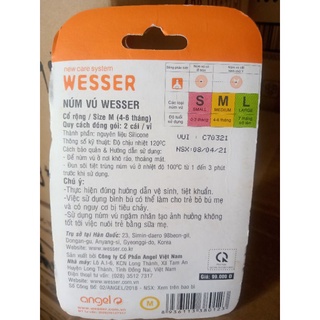 Núm vú Wesser Cổ rộng size M