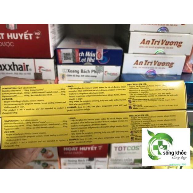 Xoang Bách Phục Combo 6 Hộp- Hỗ trợ điều trị viêm xoang mạn tính, viêm mũi dị ứng