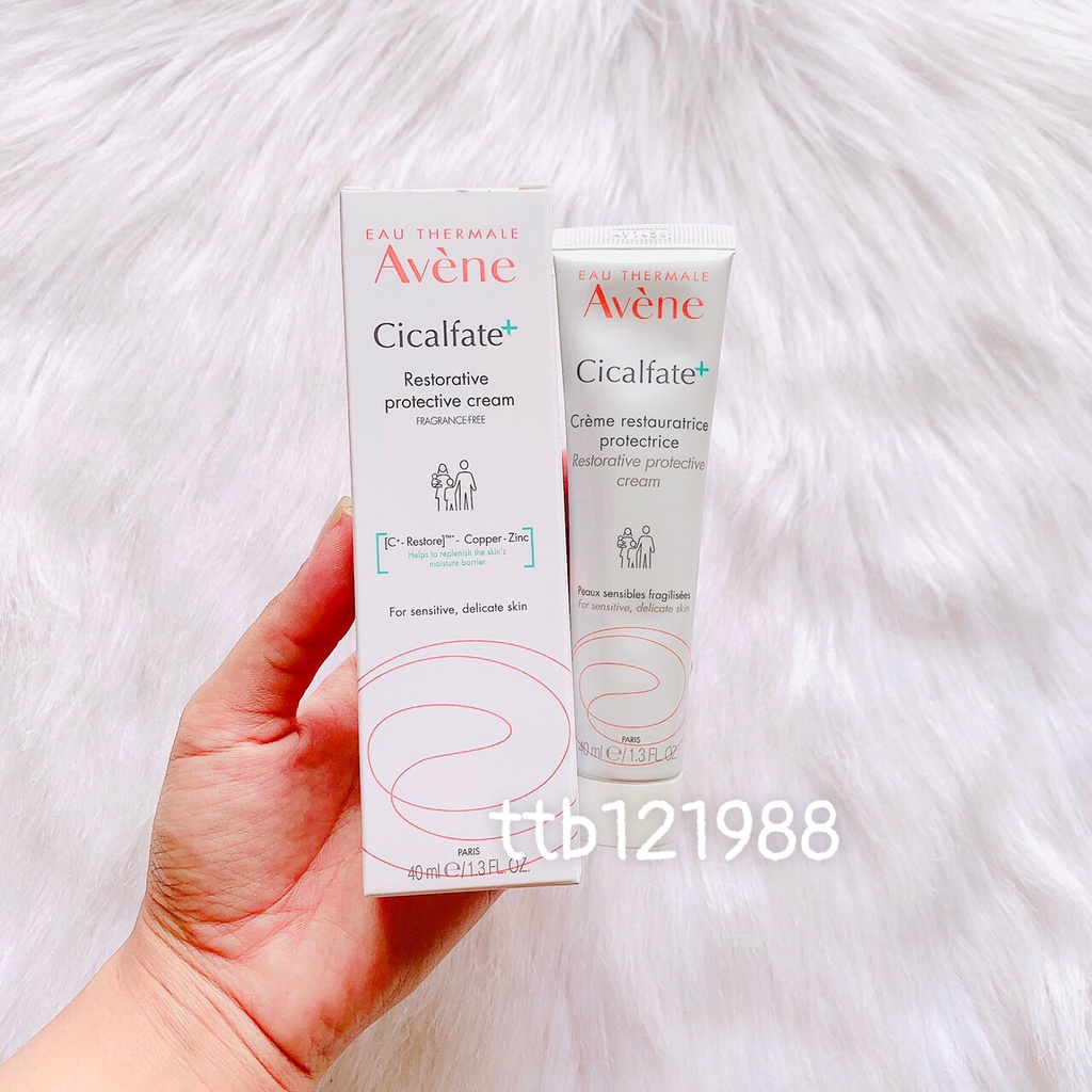 Kem mặt dưỡng ẩm Avène Cicalffate avene 40ml