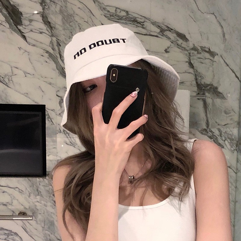 [Mã FAMARAL1 giảm 10K đơn 50K]Mũ nón bucket nam nữ logo No Doubt thiết kế phong cách Hàn Quốc-LOPDOP OFFICAL