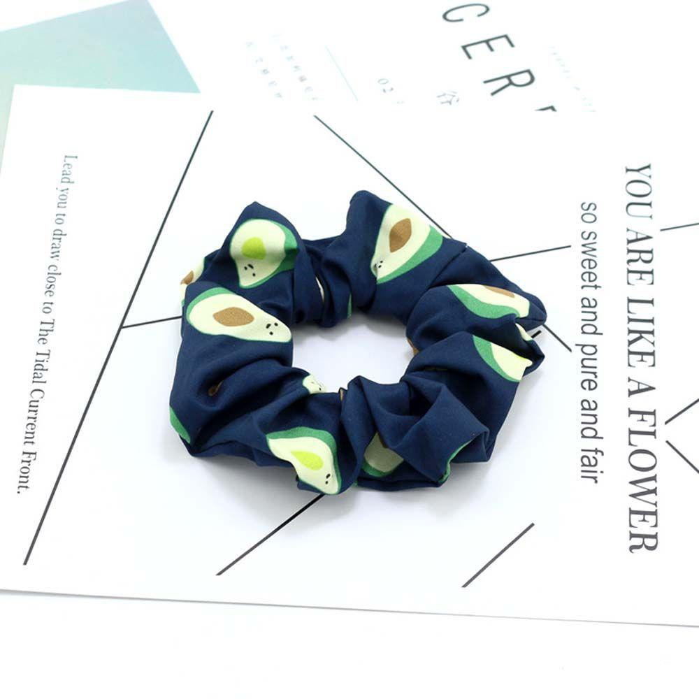 NICKOLAS Dây Cột Tóc Hình Quả Bơ Ngọt Ngào Phong Cách Hàn Quốc Cho Nữ