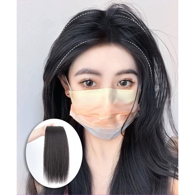 Tóc giả kẹp phồng dài giúp làm phồng tóc chất tơ cao cấp