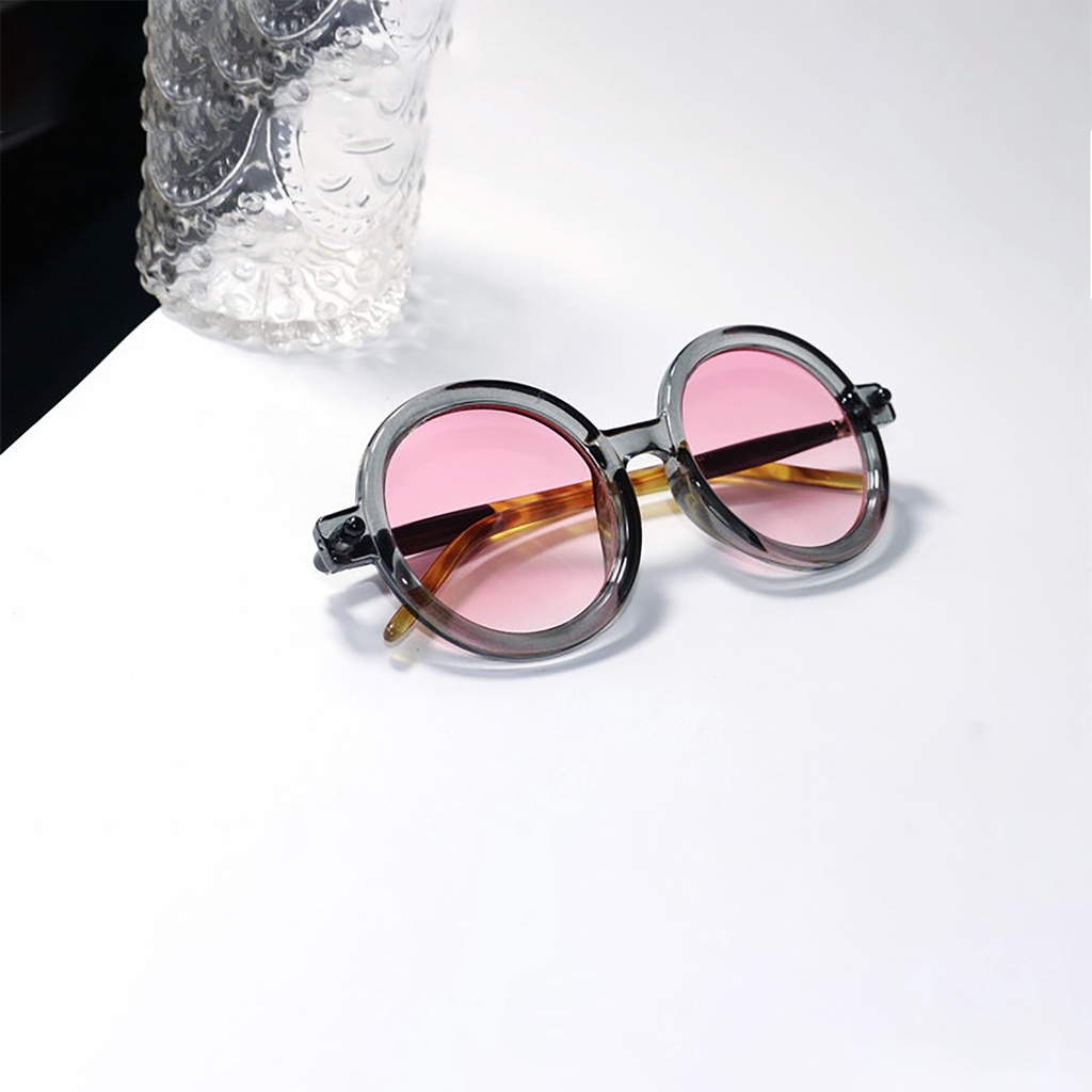 Kính thời trang KUBORAUM Mask P1 Gọng Tròn Nam Nữ Sang Chảnh Chống tia UV